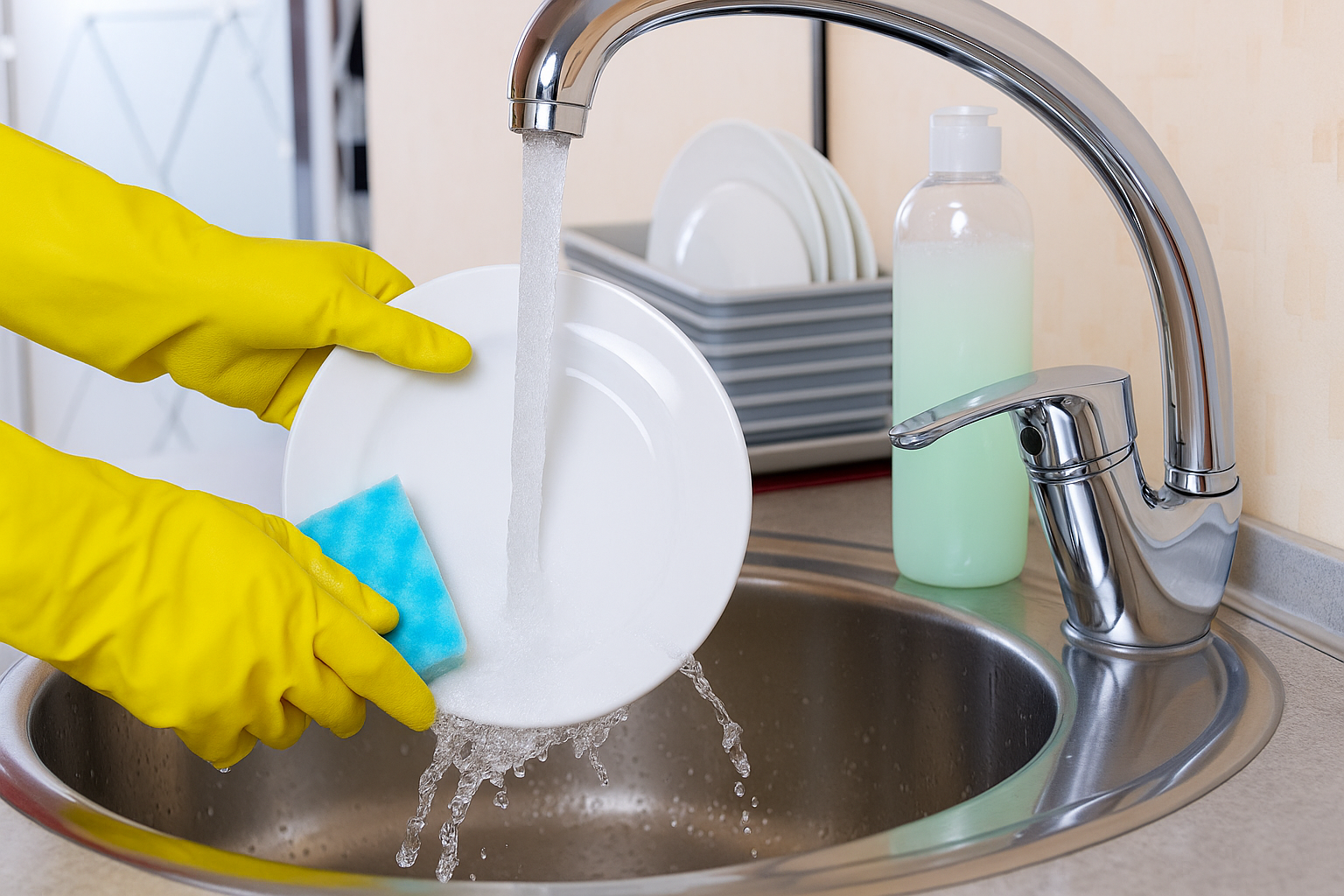 Dishwashing Liquid Plus – Nachhaltiges Spülmittel mit Eco Label Zertifizierung