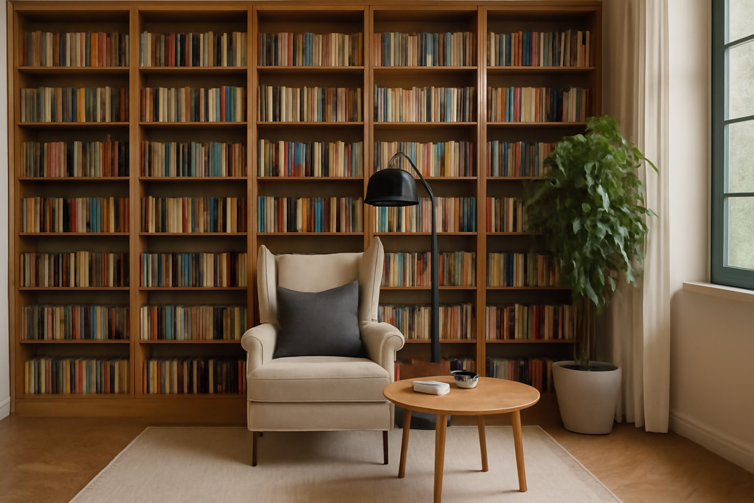 Der perfekte Bibliotheksraum – So richtest du deinen Raum für Lesefreude und Produktivität ein