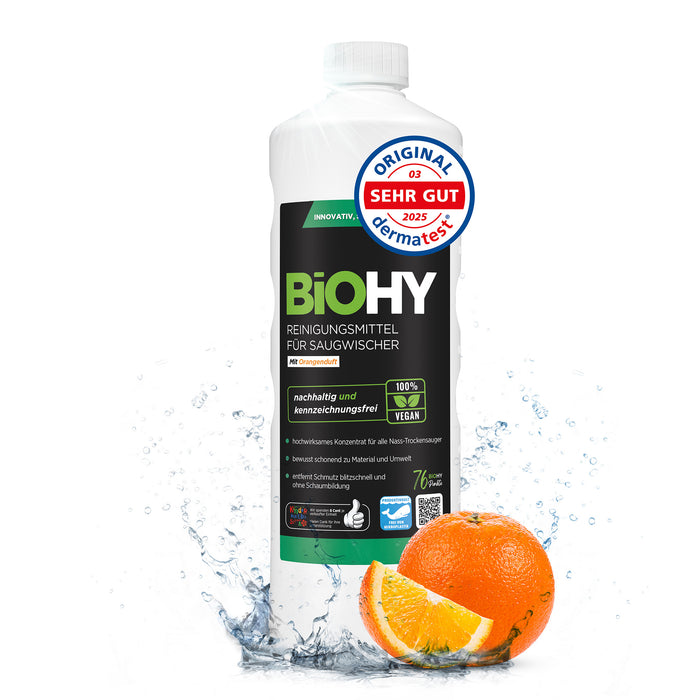 BiOHY Reiniger für Saugwischer mit Orangenduft