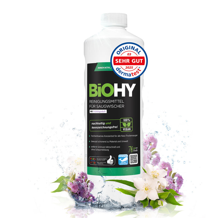 BiOHY Reiniger für Saugwischer mit Frühlingsduft