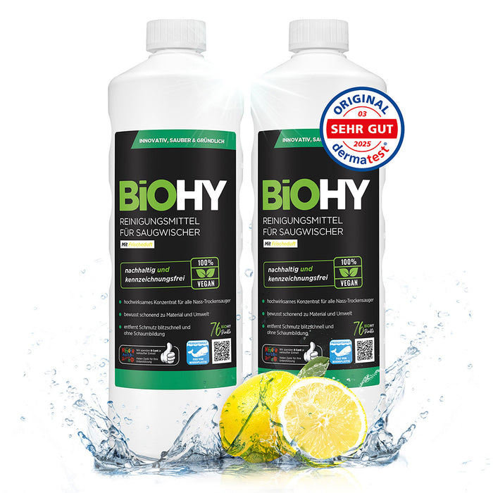 BiOHY Reinigungsmittel für Saugwischer