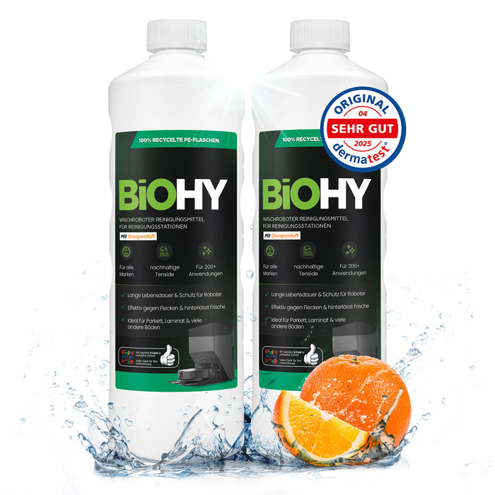 BiOHY Wischroboter Reiniger für Reinigungsstationen