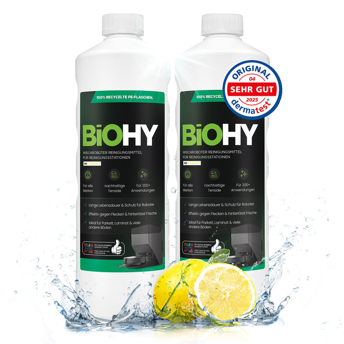 BiOHY Wischroboter Reiniger für Reinigungsstationen