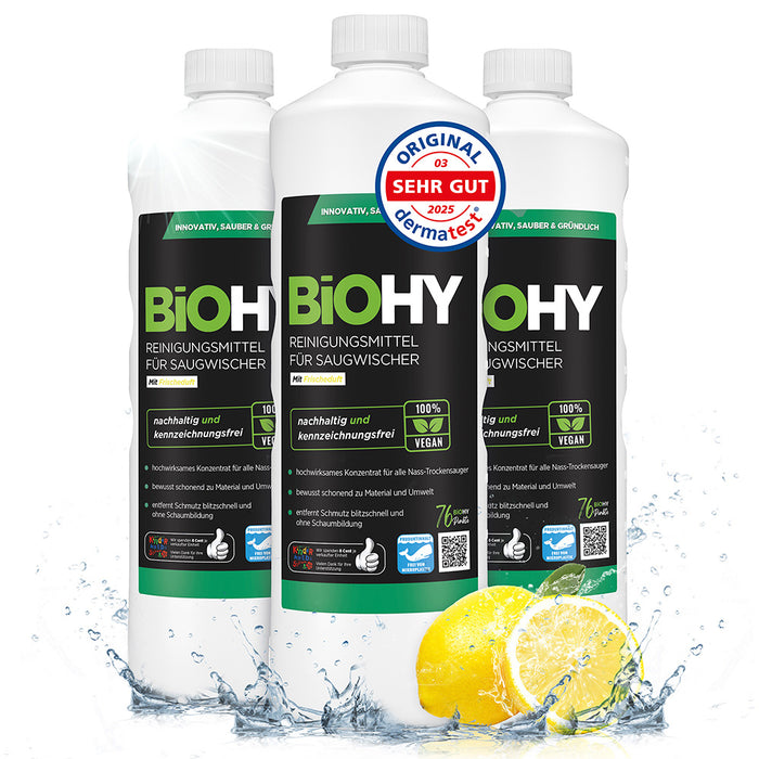 BiOHY Reinigungsmittel für Saugwischer