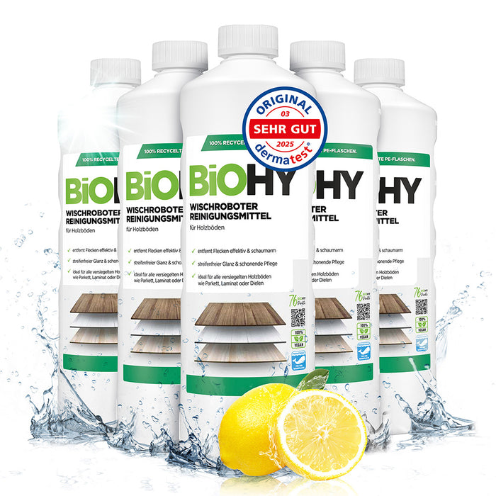 BiOHY Wischroboter Reinigungsmittel für Holzböden