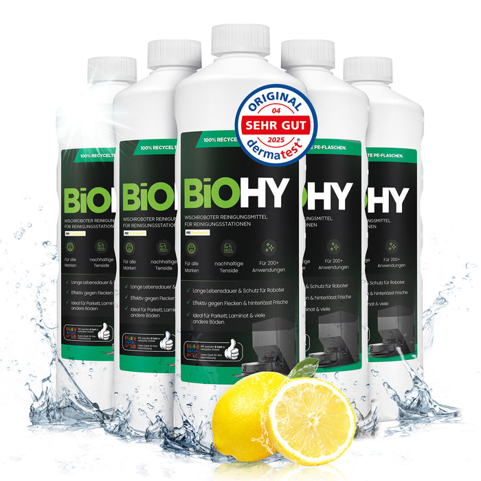 BiOHY Wischroboter Reiniger für Reinigungsstationen