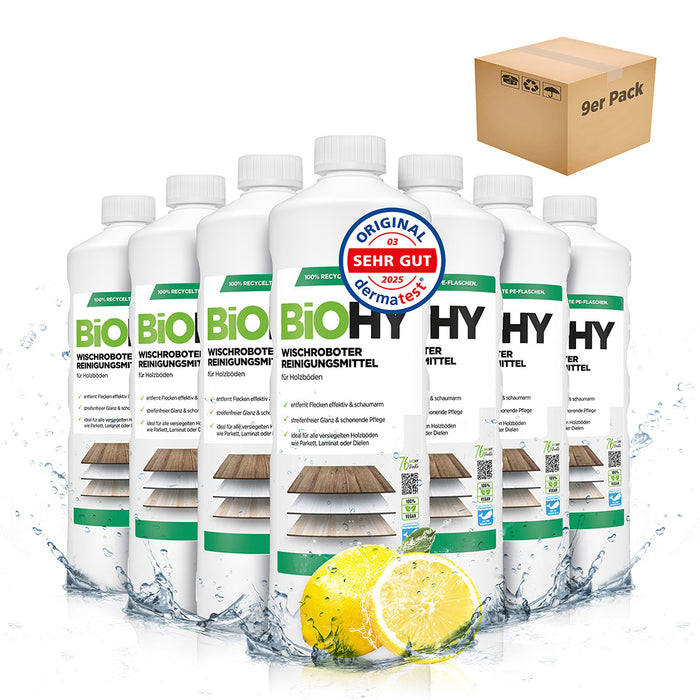 BiOHY Wischroboter Reinigungsmittel für Holzböden