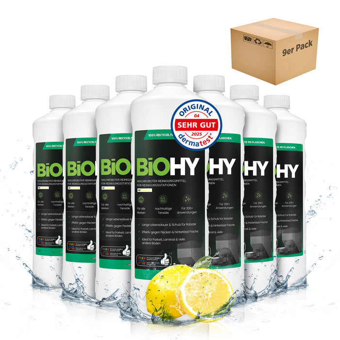 BiOHY Wischroboter Reiniger für Reinigungsstationen