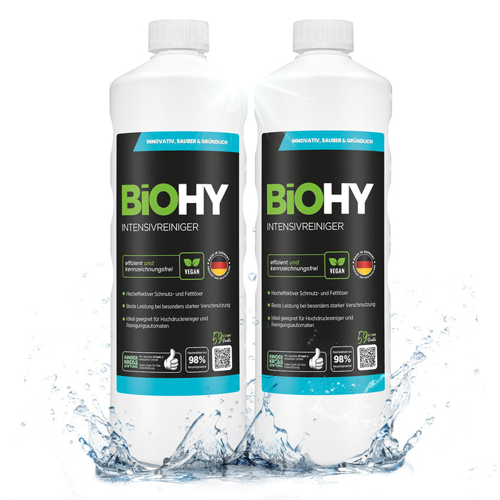 BiOHY Intensivreiniger im 2er-Pack – 2 x 1 Liter Kraftkonzentrat