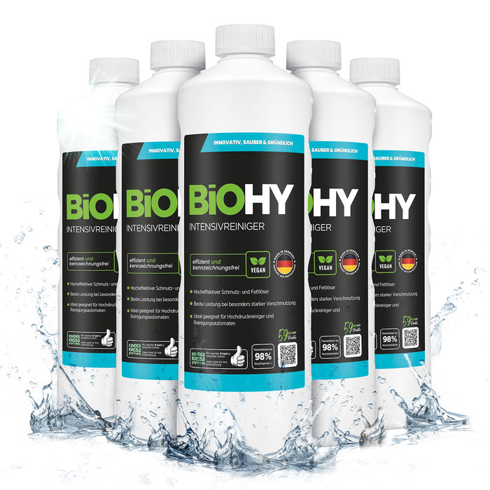 BiOHY Intensivreiniger im 6er-Pack – 6 x 1 Liter Vorteilspaket