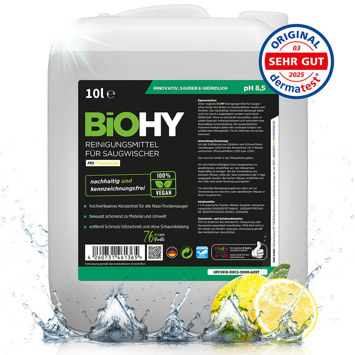 BiOHY Reinigungsmittel für Saugwischer