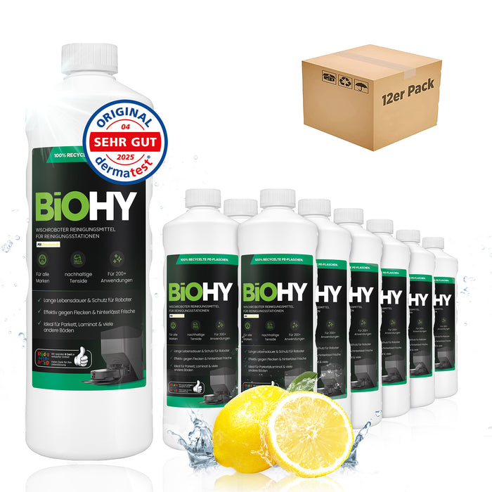 BiOHY Wischroboter Reiniger für Reinigungsstationen