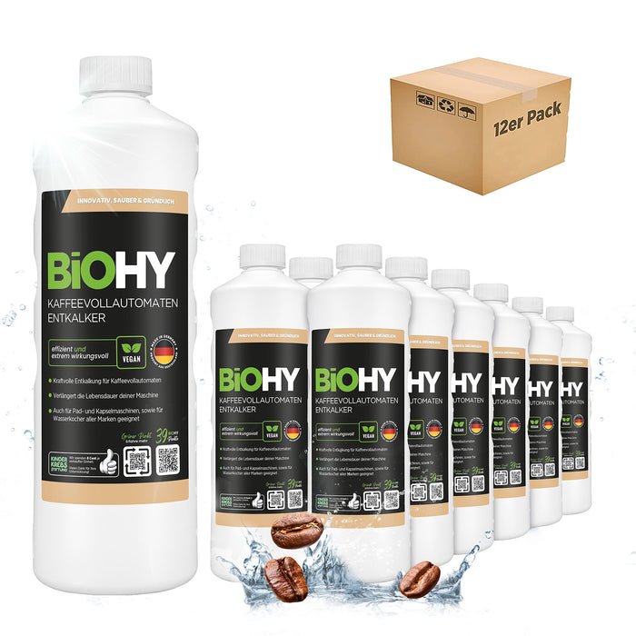 BiOHY Kaffeevollautomaten Entkalker – Produktabbildung Gesamtansicht