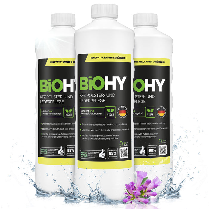 BiOHY KFZ Polster- & Lederpflege