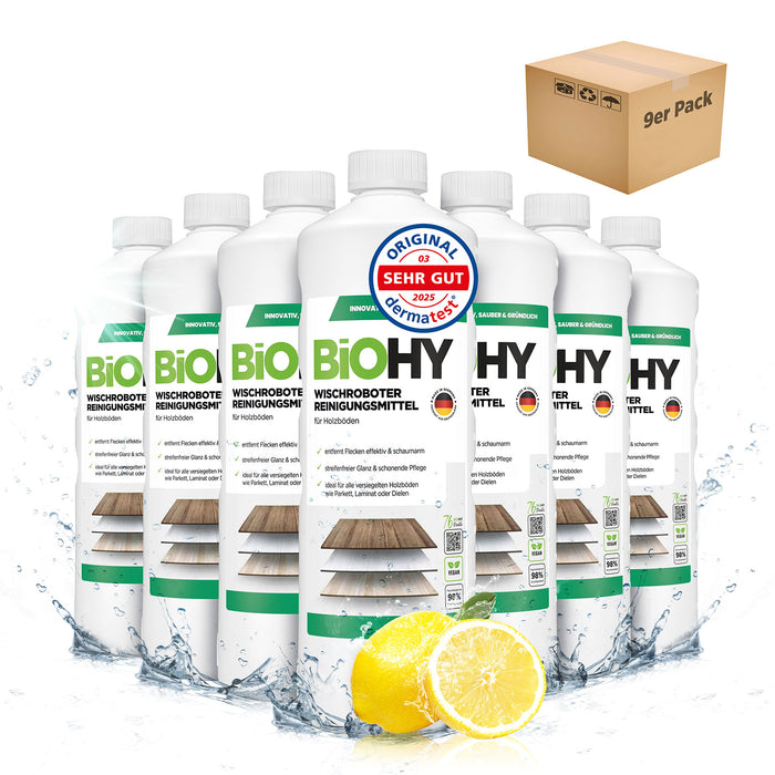 BiOHY Wischroboter-Reiniger Holzböden – ergiebiges Konzentrat