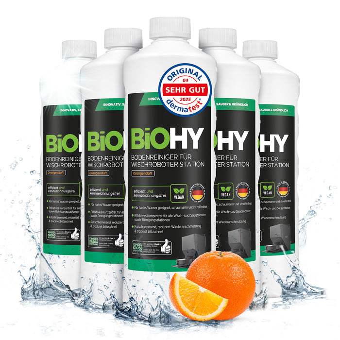 BiOHY Orangenduft-Flasche mit Dosierverschluss in Nahaufnahme