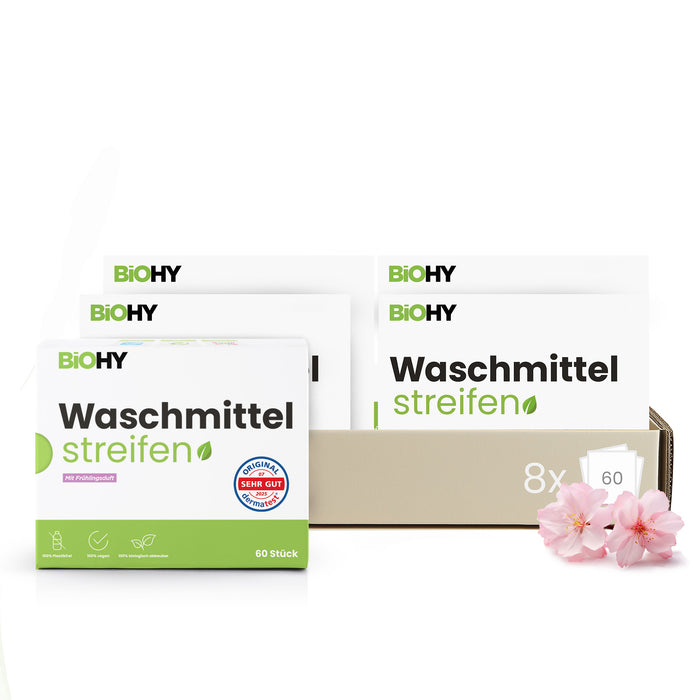 BiOHY Waschmittel Blätter
