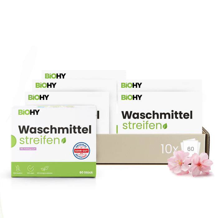 BiOHY Waschmittel Blätter