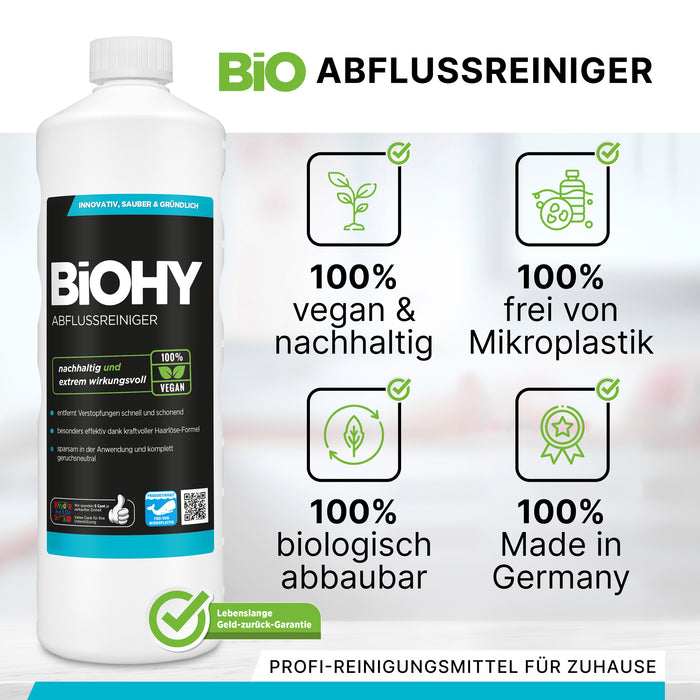 BiOHY Abflussreiniger Rohrreiniger