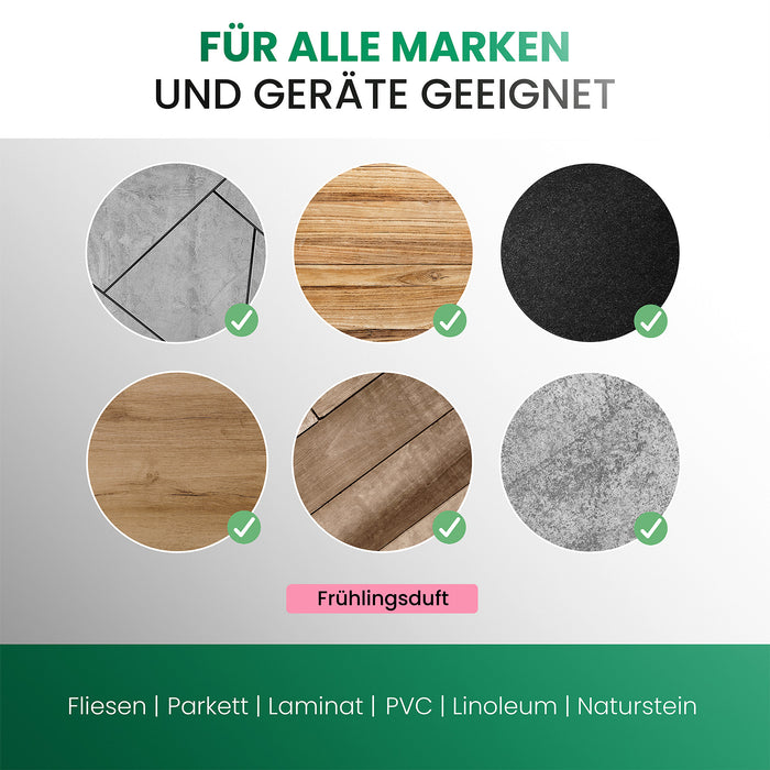 Frischer Frühlingsduft ohne Rückstände auf dem Boden – BiOHY Konzentrat