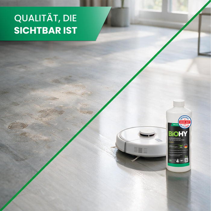 BiOHY Nettoyant sols pour robots de nettoyage, Nettoyant, Entretien des sols, Nettoyant sols non moussant
