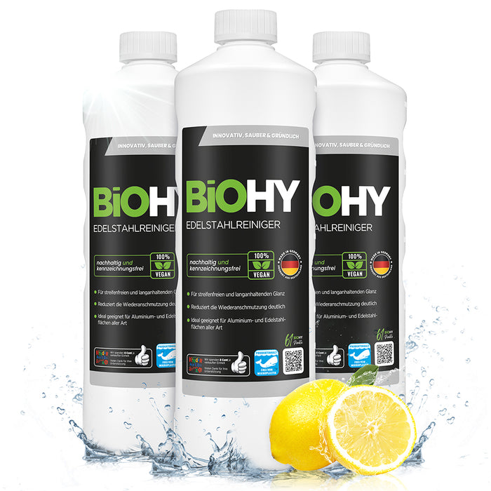 BiOHY Edelstahlreiniger