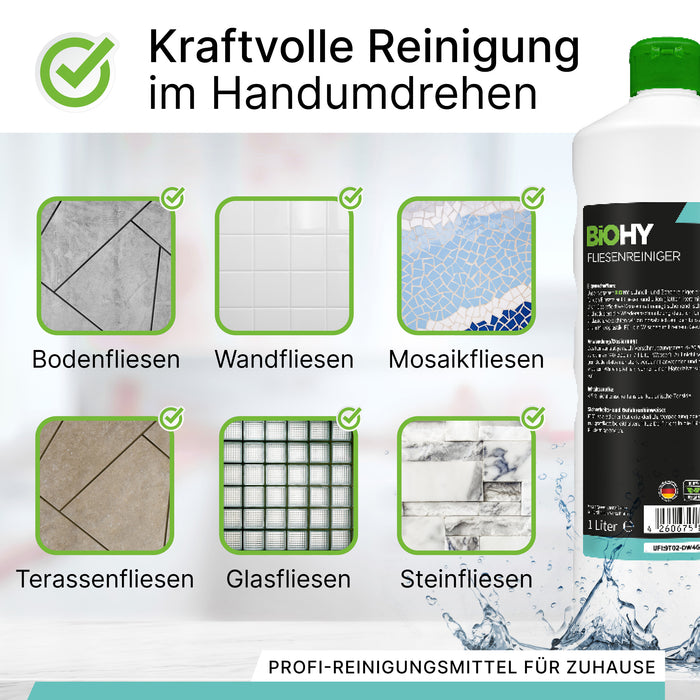 BiOHY Fliesenreiniger im 10-Liter-Kanister