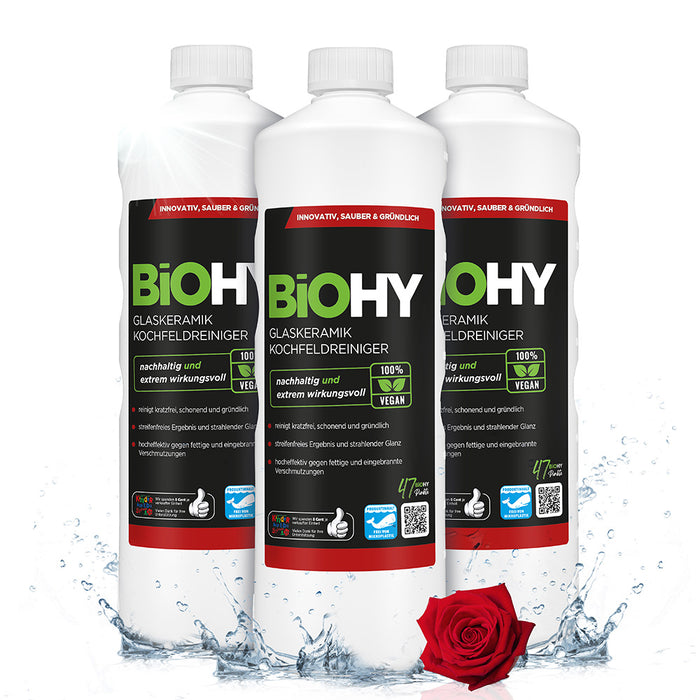 BiOHY Glaskeramik Kochfeldreiniger