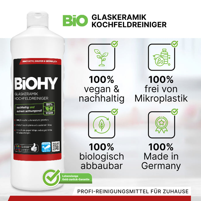 BiOHY Glaskeramik Kochfeldreiniger