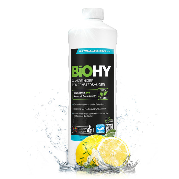 BiOHY Glasreiniger für Fenstersauger