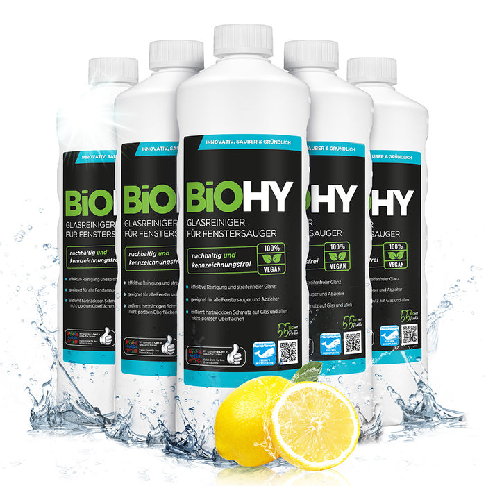 BiOHY Glasreiniger für Fenstersauger