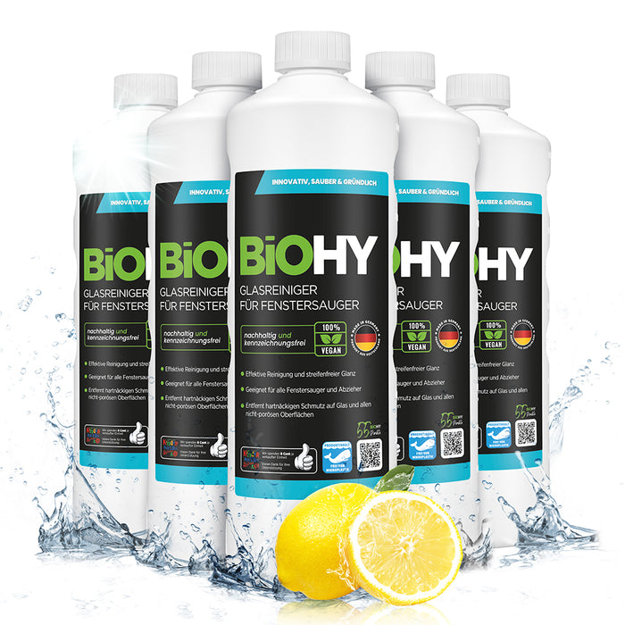 BiOHY Glasreiniger für Fenstersauger