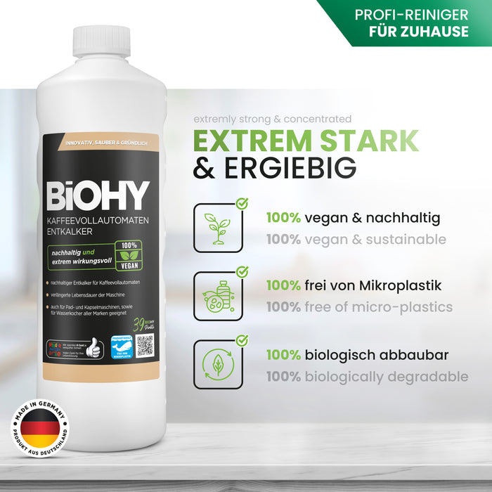 BiOHY Kaffeevollautomaten Entkalker im 10-Liter-Kanister