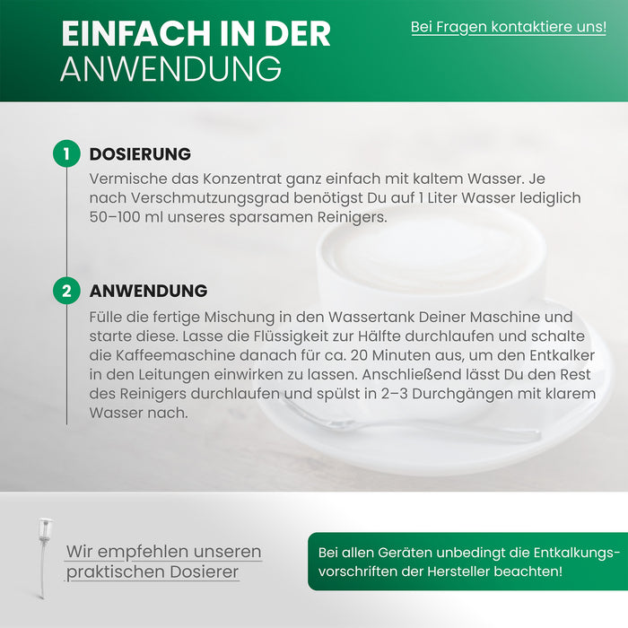 BiOHY Kaffeevollautomaten Entkalker im 10-Liter-Kanister