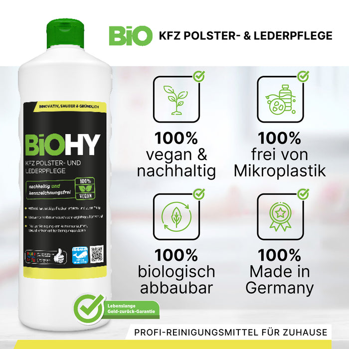 BiOHY KFZ Polster- & Lederpflege