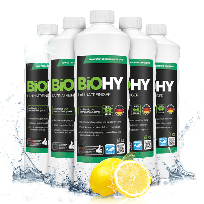 Nettoyant pour stratifiés BiOHY, entretien des stratifiés, nettoyant pour vinyle