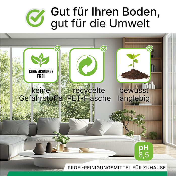 BiOHY Reiniger Saugwischer 10L mit Frühlingsduft