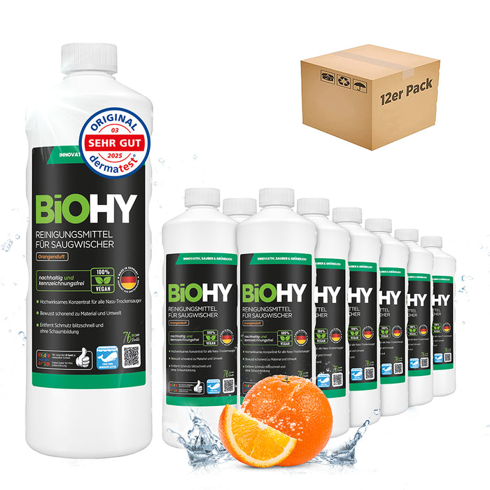 BiOHY Reiniger für Saugwischer mit Orangenduft