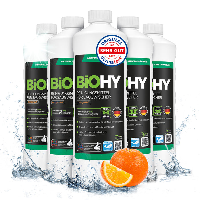 BiOHY Reiniger für Saugwischer mit Orangenduft
