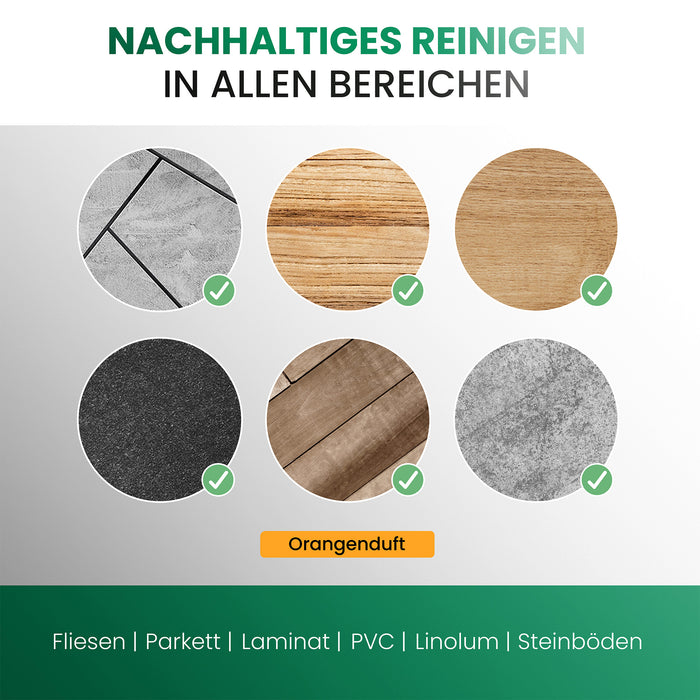 BiOHY Reiniger für Saugwischer mit Orangenduft