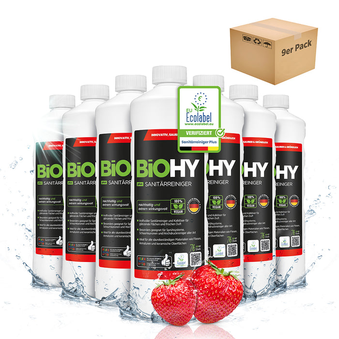 BiOHY nettoyant sanitaire, nettoyant salle de bain, détartrant, nettoyant salle de bain