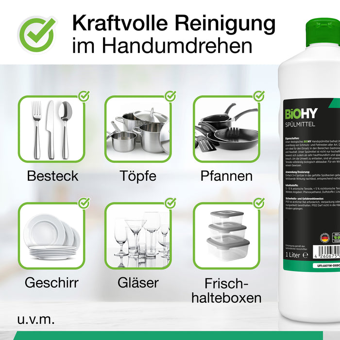 BiOHY Spülmittel im 10-Liter-Kanister
