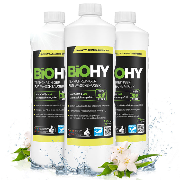 BiOHY Teppichreiniger für Waschsauger