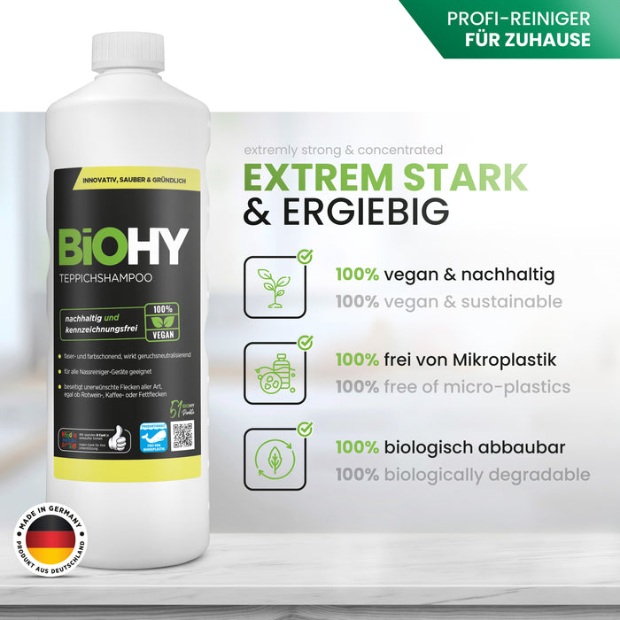BiOHY Teppichshampoo im 10-Liter-Kanister