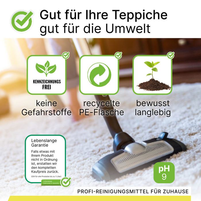 BiOHY Teppichshampoo im 10-Liter-Kanister
