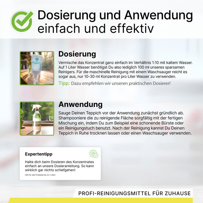 BiOHY Teppichshampoo im 10-Liter-Kanister