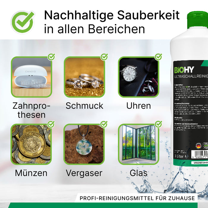BiOHY Ultraschallreiniger im 10-Liter-Kanister