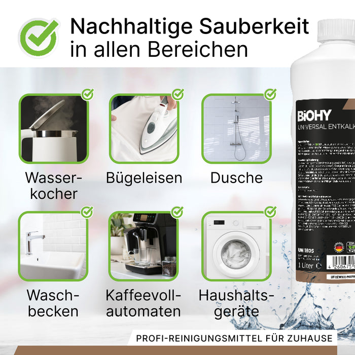 BiOHY Universal Entkalker im 10-Liter-Kanister