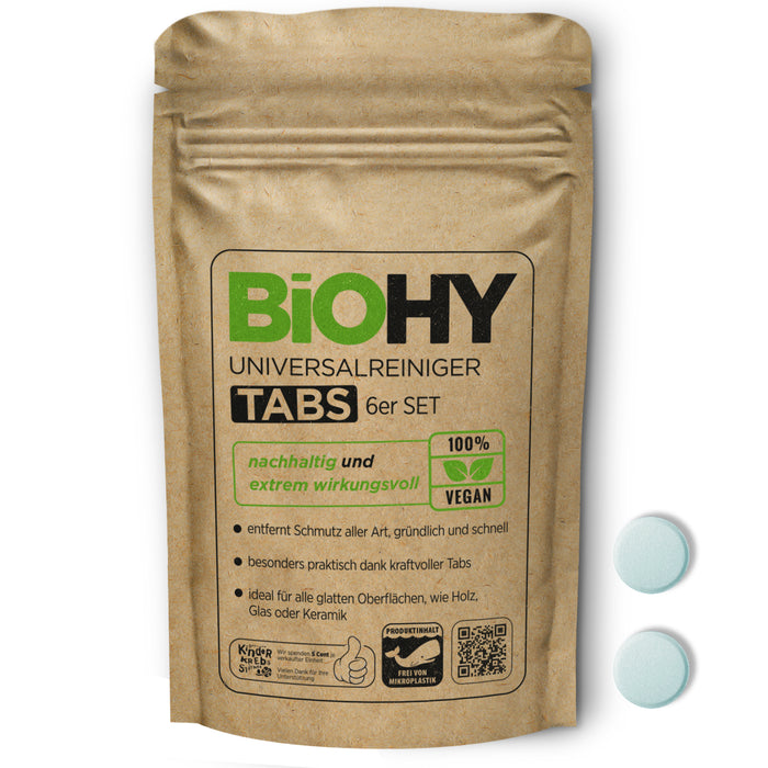 BIOHY Universalreiniger Tabs 6 Stk