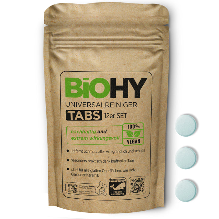 BIOHY Universalreiniger Tabs